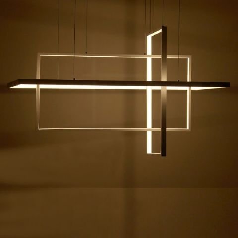 Sarkıt Led Avize Square Lux PLA30072 Led Avize
