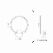 Led Aplik Mini PLA74127 Duvar Aplik