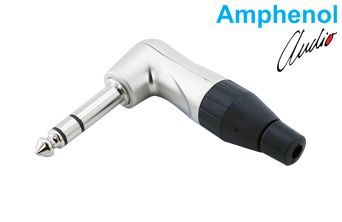 Amphenol TS3RJ 6.3mm Stereo 90 Degree Male Jack