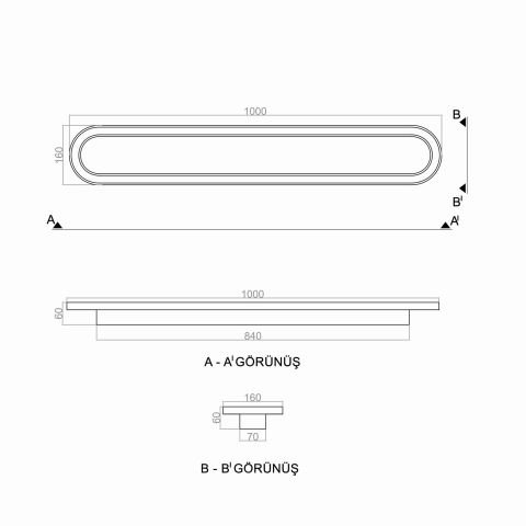 Plafonyer Led Avize PLA54110 Basis