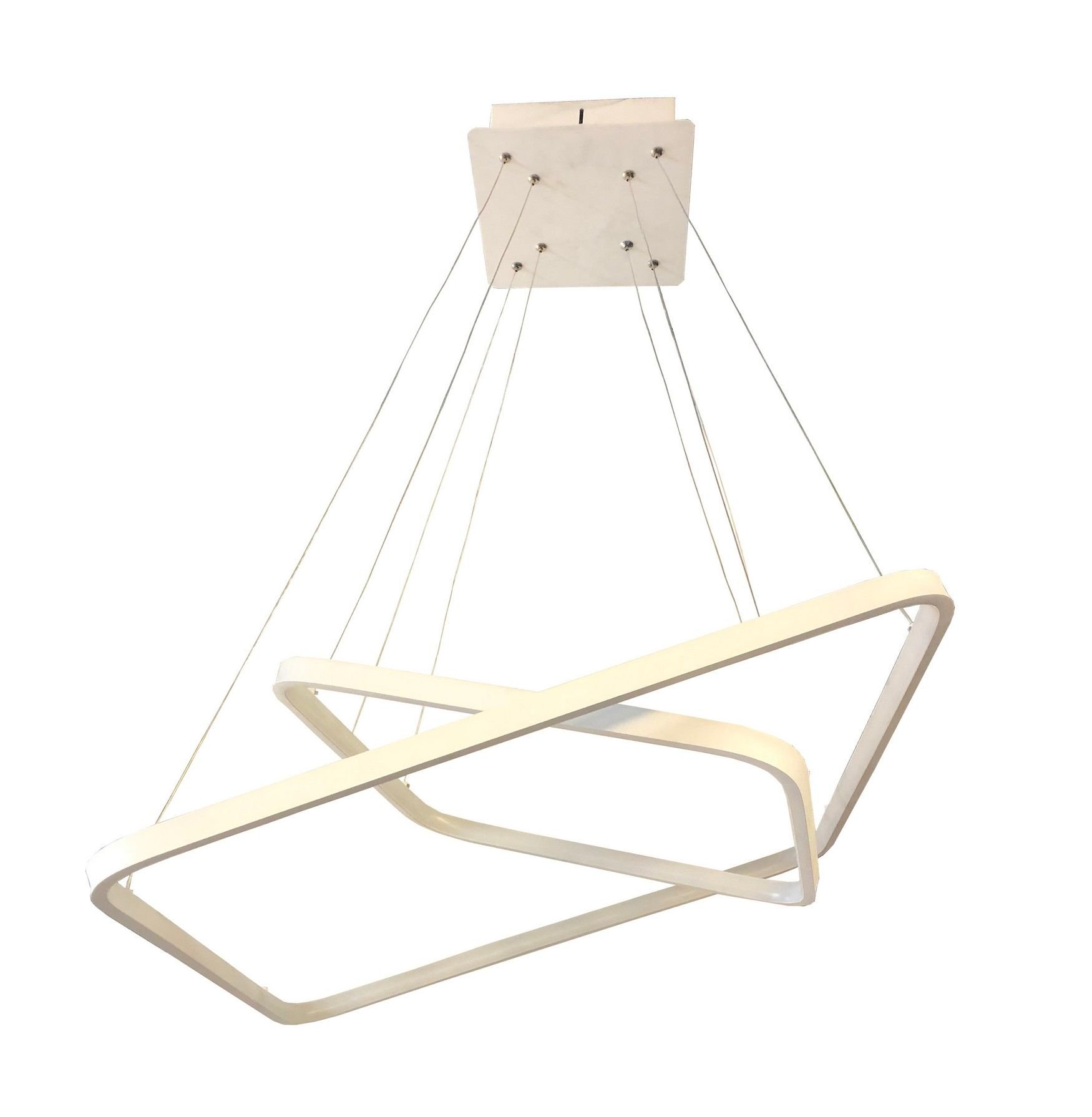 Sarkıt Led Avize Oval Corner PLA30014 Led Avize