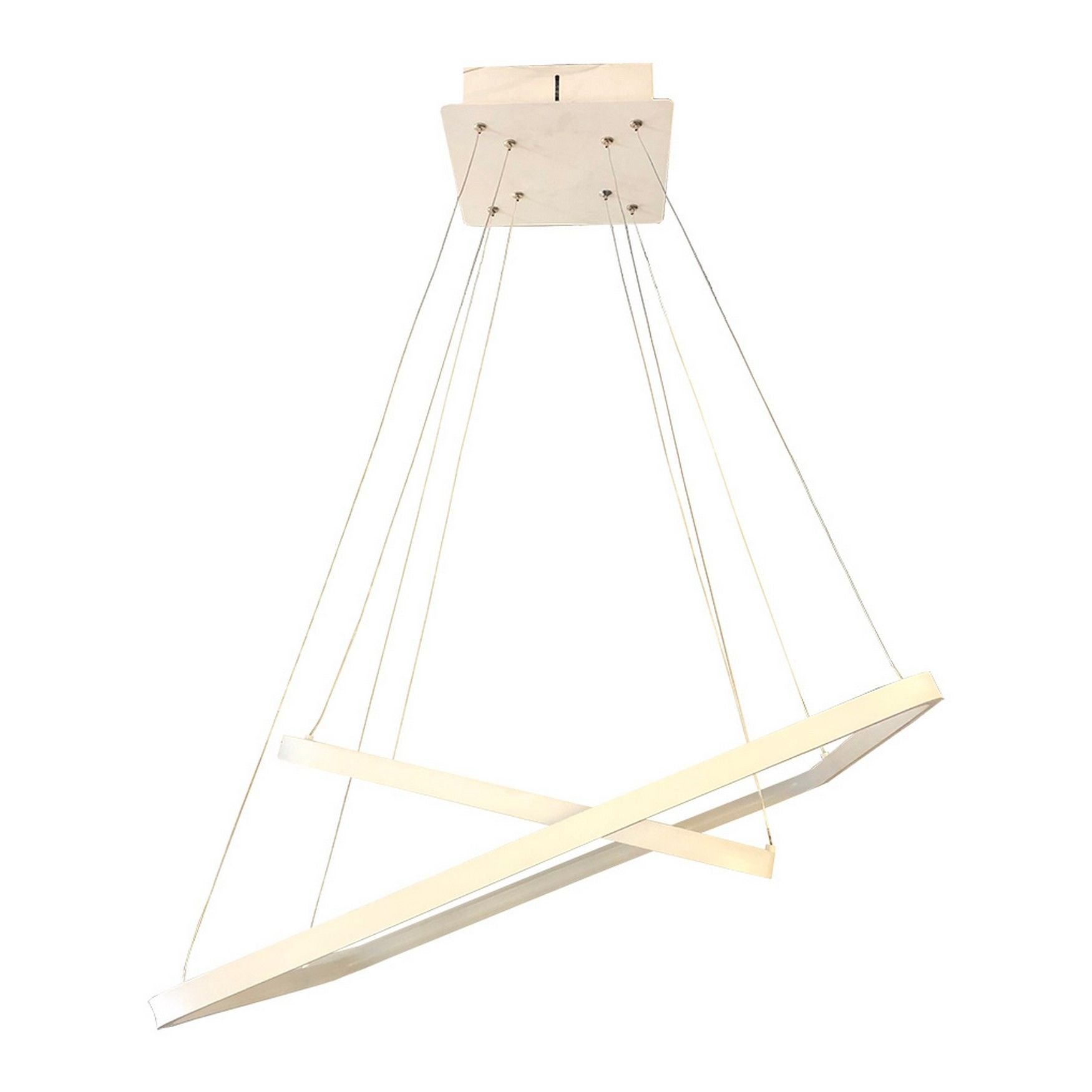 Sarkıt Led Avize Oval Corner PLA30014 Led Avize