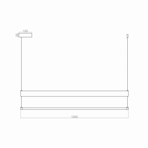 Sarkıt Led Avize Wuta Pro PLA32131 Led Avize