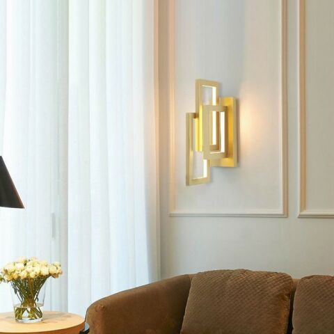 Led Aplik Lux Nuvo PLA74149 Siyah RAL9005 - 3000K - Gün Işığı