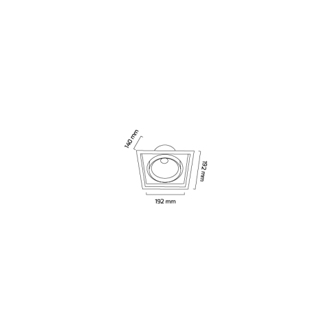Goya Gy 3051-42 42 Watt COB Ledli Mağaza Armatür
