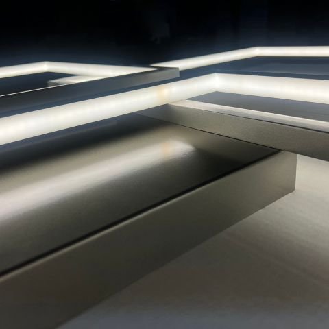Plafonyer Led Avize PLA32026 Altıkare Plafonyer