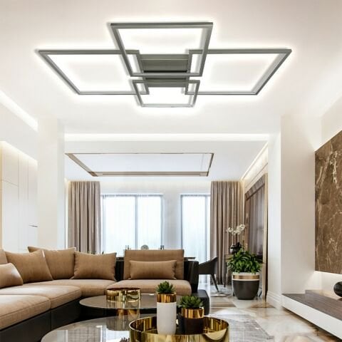 Plafonyer Led Avize PLA32026 Altıkare Plafonyer