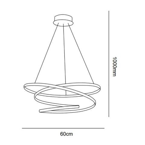 Sarkıt Led Avize Freerun PLA36501 Led Avize