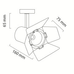 Goya Gy 3629 28 Watt Ray Spot Armatür