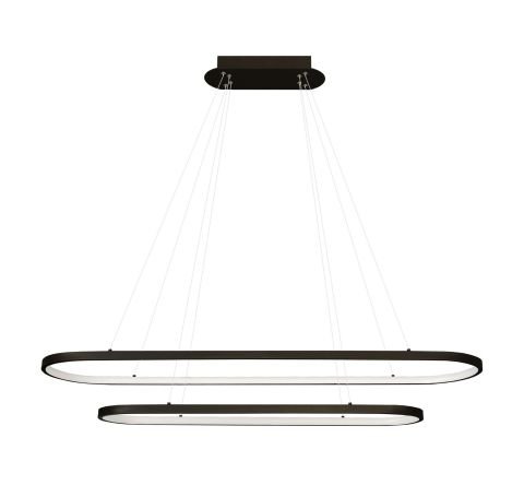 Sarkıt Led Avize Double Oval Pro PLA30064 Led Avize