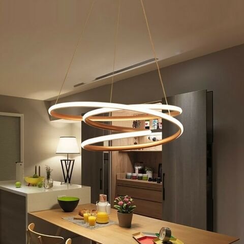 Sarkıt Led Avize Hugging Pro PLA32002 Led Avize Siyah RAL9005 - 6500K - Beyaz