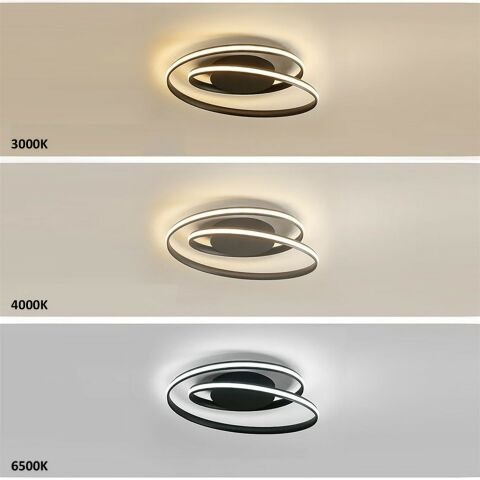 Plafonyer Led Avize PLA36502 Çift Oval Plafonyer
