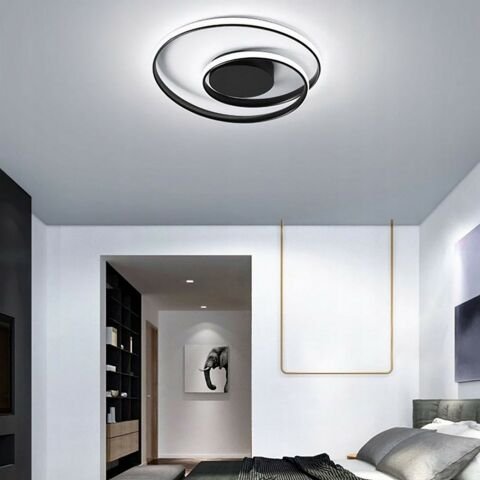 Plafonyer Led Avize PLA36502 Çift Oval Plafonyer