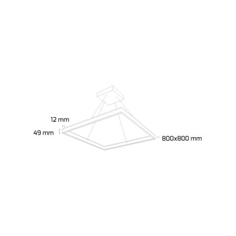 Goya Gy 8213-80 78 Watt Sarkıt Linear Armatür