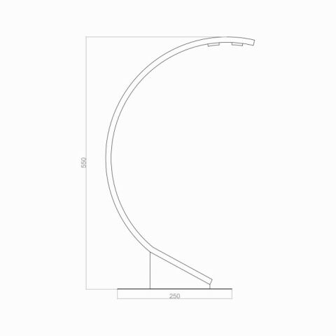 Led Masa Lambası 55x25 cm PL20011