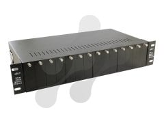 Uptech KX1062 Fiber Media Converter Chassis - Redundant Power Supply - rackmount