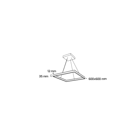 Goya Gy 8212-60 52 Watt Sarkıt Linear Armatür