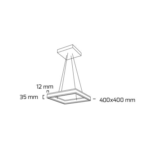 Goya Gy 8212-40 35 Watt Sarkıt Linear Armatür