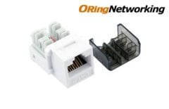 ORing Networking KJC6UR UTP Cat6 Keystone Jack - Right Angle