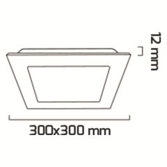 Goya Gy 1797 24 Watt Led Panel Armatür