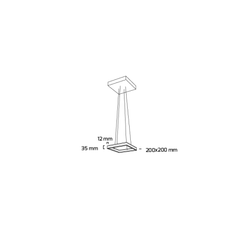 Goya Gy 8212-20 20 Watt Sarkıt Linear Armatür