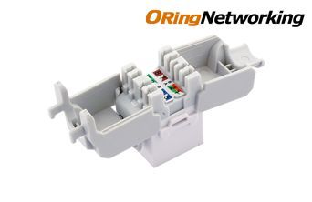 ORing Networking KJC6US UTP Cat6 Keystone Jack - Straight