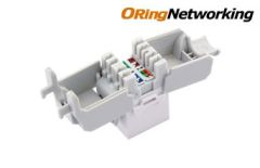 ORing Networking KJC6US UTP Cat6 Keystone Jack - Straight