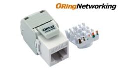 ORing Networking KJC6US UTP Cat6 Keystone Jack - Straight