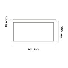 Goya Gy 1891-30x60 32 Watt Backlight Armatürler