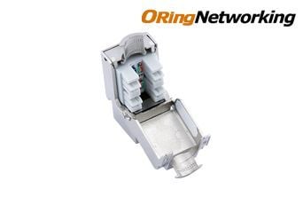 ORing Networking KJC6FR FTP Cat6 Keystone Jack - Right Angle