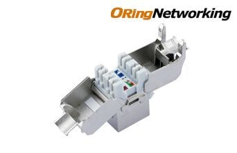 ORing Networking KJC6FR FTP Cat6 Keystone Jack - Right Angle