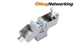 ORing Networking KJC6FR FTP Cat6 Keystone Jack - Right Angle