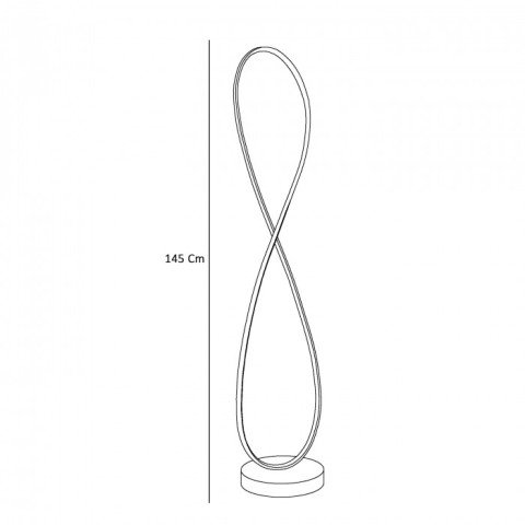 TRA20305 Led Lambader ACHT 140 cm
