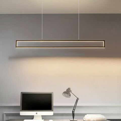 Sarkıt Led Avize Rectangle Pro PLA30049 Led Avize Beyaz RAL9003 - 3000K - Gün Işığı