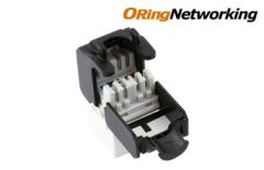 ORing Networking KJC6AUS UTP Cat6a 10G Keystone Jack - Straight