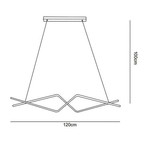 Sarkıt Led Avize Bracket PLA30038 Led Avize