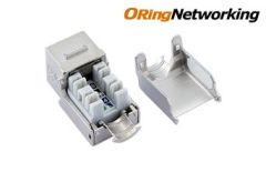 ORing Networking KJC6AFR FTP Cat6a 10G Keystone Jack - Right Angle