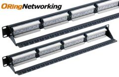 ORing Networking PPC5U24S UTP Cat5e 24 Port Patch Panel - Straight