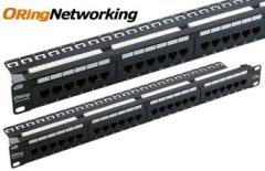 ORing Networking PPC5U24S UTP Cat5e 24 Port Patch Panel - Straight