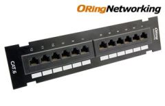 ORing Networking UTP Cat6 12 Port Vertical Patch Panel