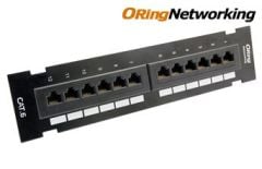 ORing Networking UTP Cat6 24 Port Patch Panel - Straight