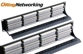 ORing Networking PPC6U48S UTP Cat6 48 Port Patch Panel - Straight 1U