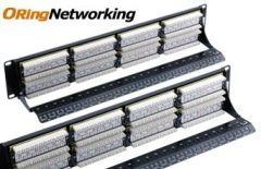 ORing Networking PPC6U48S UTP Cat6 48 Port Patch Panel - Straight 1U