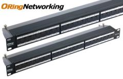 ORing Networking PPC6AF24R FTP Cat6a 10G 24 Port Patch Panel - Right Angle