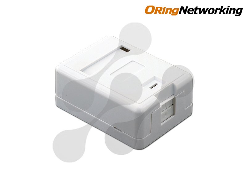 ORing Networking WO-6AF-1P Tekli Sıva Üstü Duvar Prizi