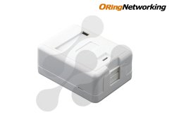 ORing Networking WO-6AF-1P Tekli Sıva Üstü Duvar Prizi