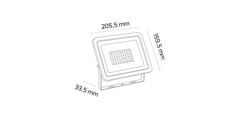 Goya Gy 6022-45 45 Watt Led Projektör