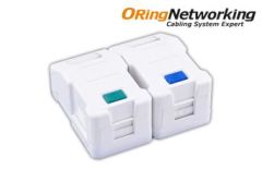 ORing Networking WO-FP111 1 Port Face Plate 22.5x45mm