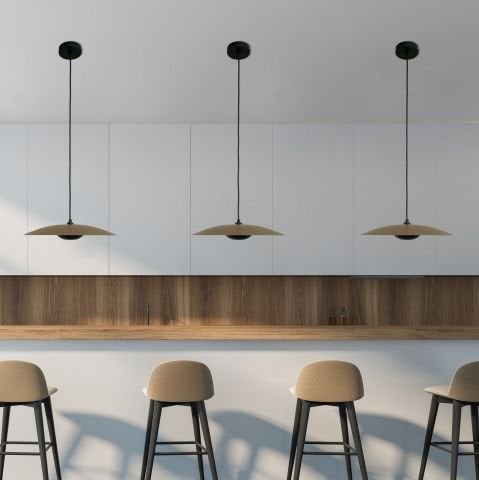 Sarkıt Led Avize Oval Circle PLA32129 Led Avize