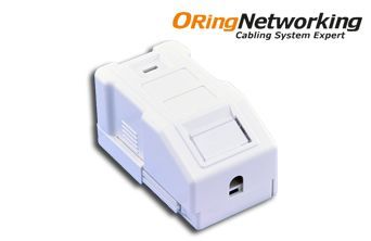 ORing Networking WO-FP121 1 Port Face Plate 45x45mm